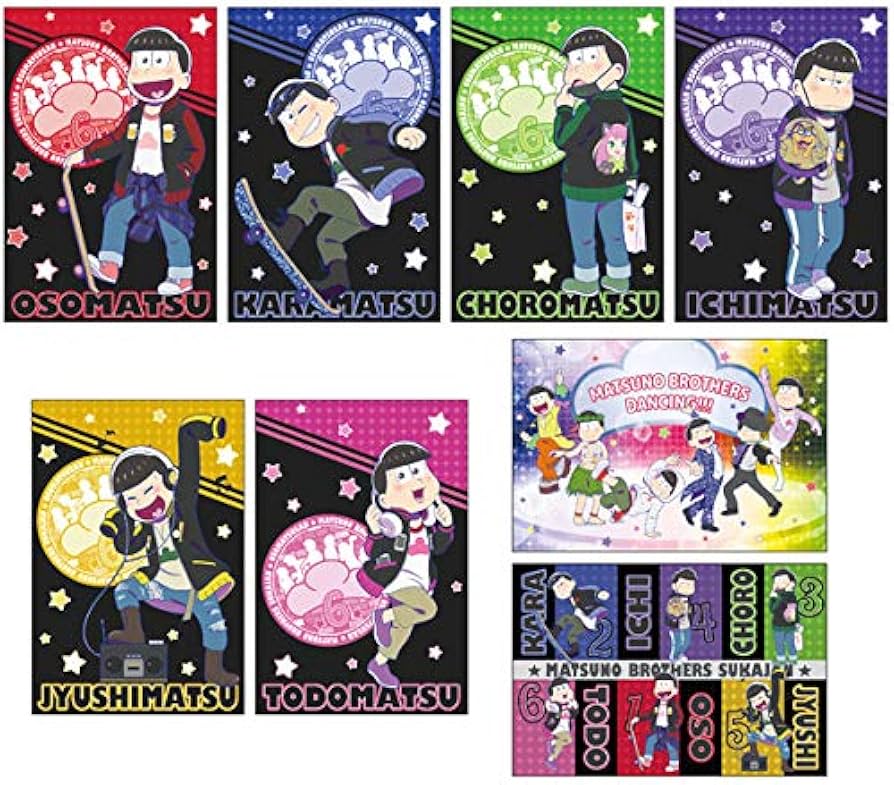 おそ松さん　不健全　ニート証明書ポストカード　アニメガ特典　新品 Amazon.co.jp: おそ松さん 不健全 ニート証明書ポストカード 全6種